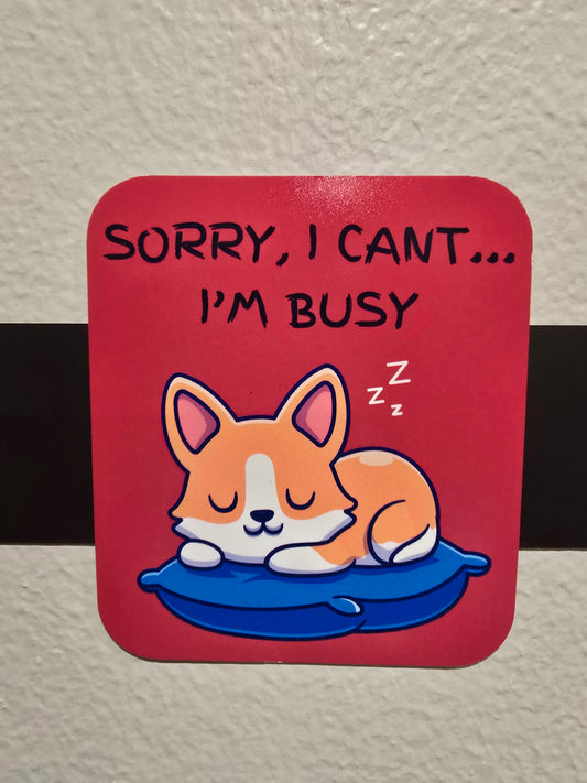 Magnet- Sorry, I Can't... I'm Busy