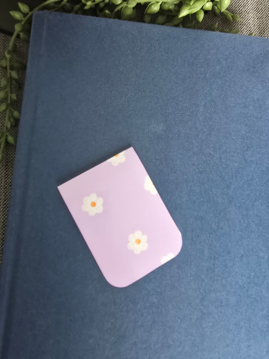 Magnetic Bookmark- Purple Vibes