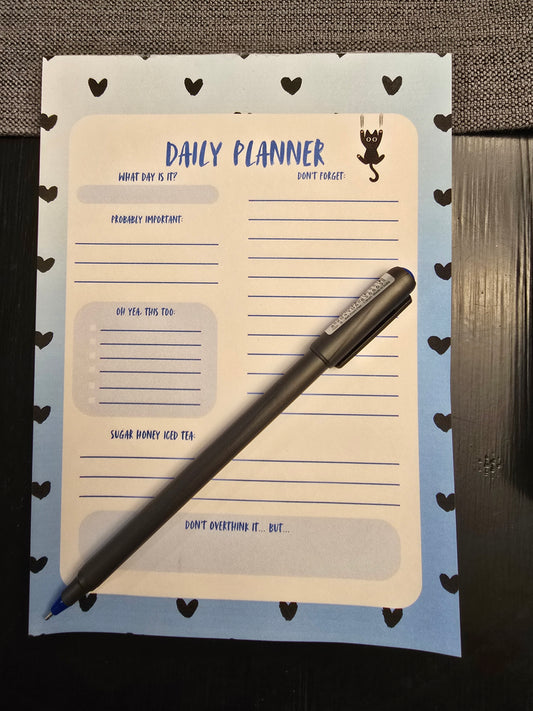 Daily Planner Cat