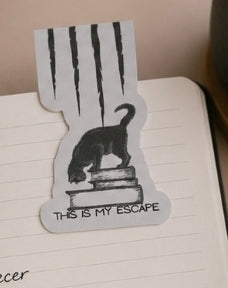 This Is My Escape Magnetic Bookmark