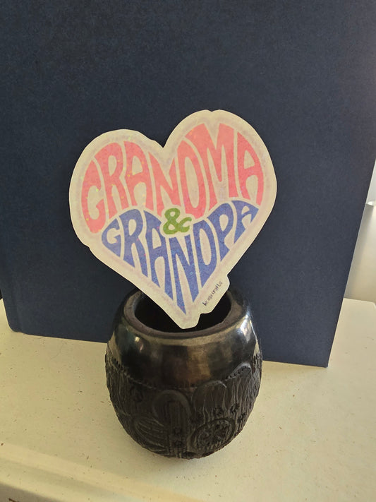 Sticker- Grandma & Grandpa