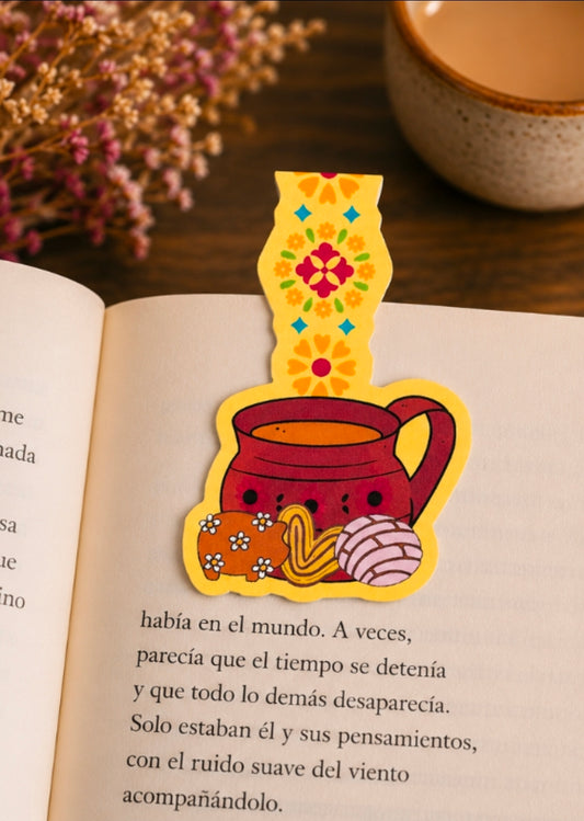 Cafecito y Pan Dulce Magnetic Bookmark