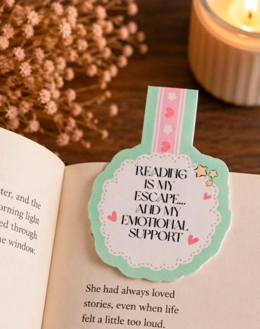 Reading Is My Escape Magnetic Bookmark