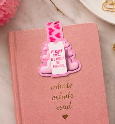 If I Reply Fast It's Urgent Not Personal Magnetic Bookmark