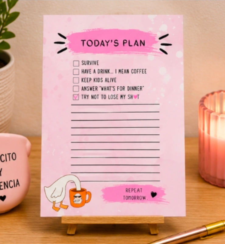Try Not to Lose My Sh*t Funny Notepad