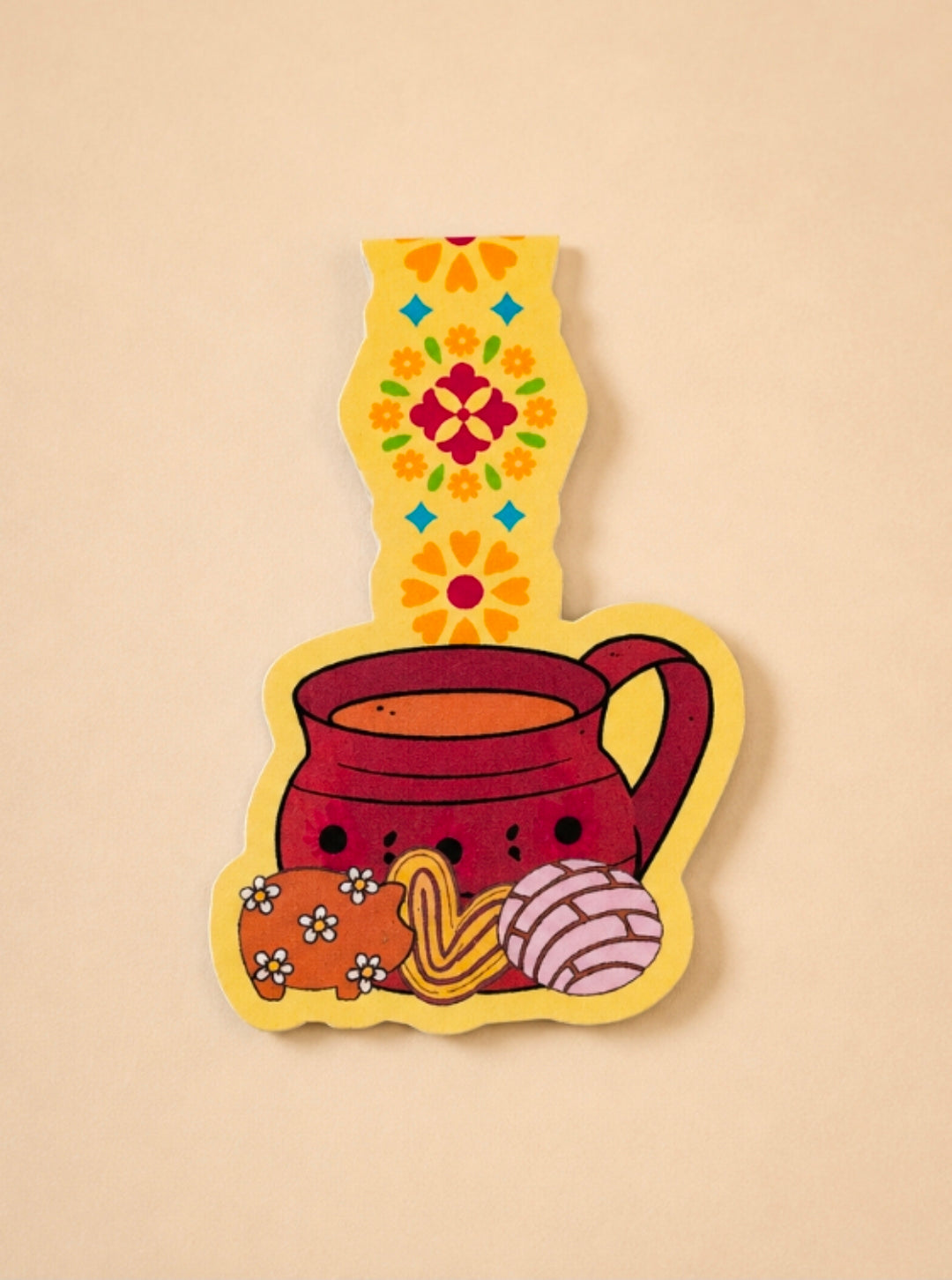 Cafecito y Pan Dulce Magnetic Bookmark